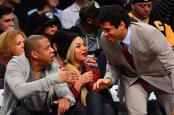 Ünlü çift Barclays Centre'da yakalandı - Resim: 1