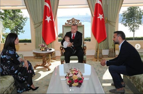Alişan ve Buse Varol Cumhurbaşkanı Erdoğan'a ziyarete gitti - Resim: 3