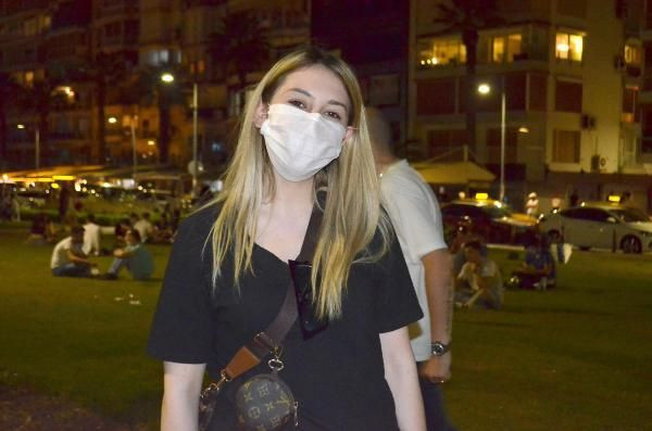 İzmir'de Kordon tıklım tıklım çoğu sosyal mesafeyi hiçe saydı - Resim: 4