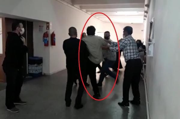 Bursa Adliyesi karıştı! Tekme ve yumruklar havada uçuştu - Resim: 4