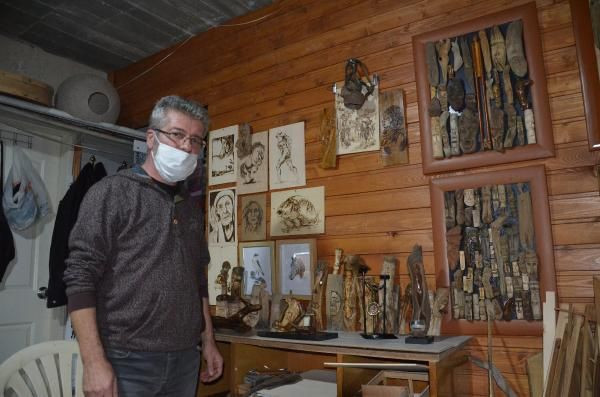 Çanakkale'de hobisini işe çevirdi! Sahilden toplayıp üretiyor gelir elde ediyor - Resim: 2