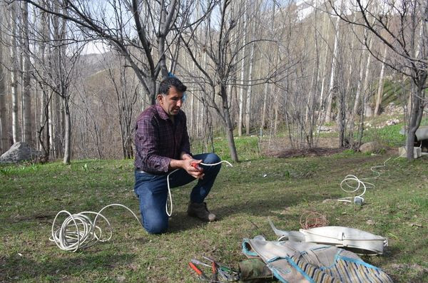 Şırnak'a dönüp kendisi elektrik üretti! Görenler şaşkına döndü - Resim: 1