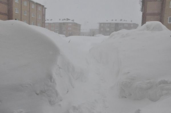 Bitlis'te aydınlatma direkleri kara gömüldü - Resim: 4