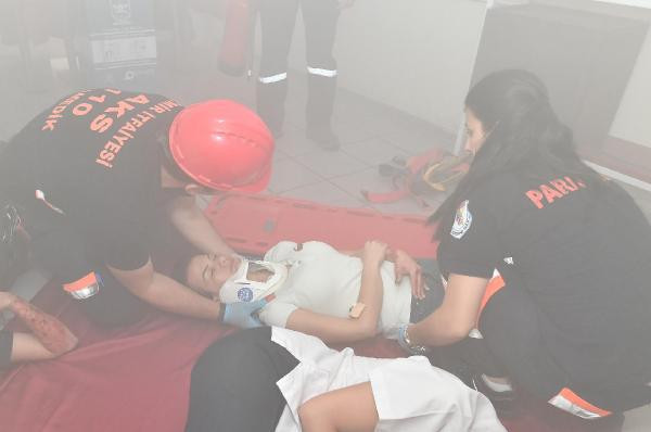 Bu bir aksiyon filmi sahnesi değil! Hastanede korkutan anlar... - Resim: 4