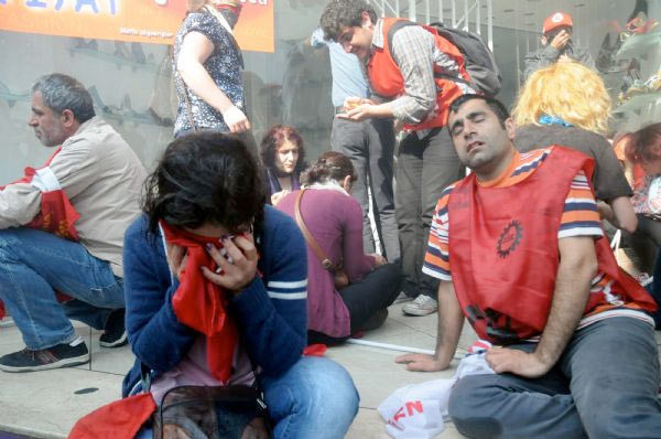 1 Mayıs Beşiktaş savaş alanı gibi - Resim: 3