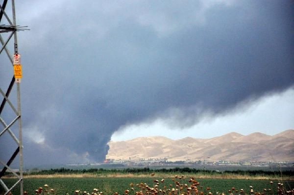 Irak sınırında şiddetli patlama - Resim: 3