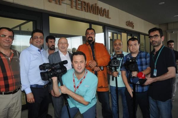 ABD'li  ünlü aktör Steven Seagal İstanbul'a geldi - Resim: 1