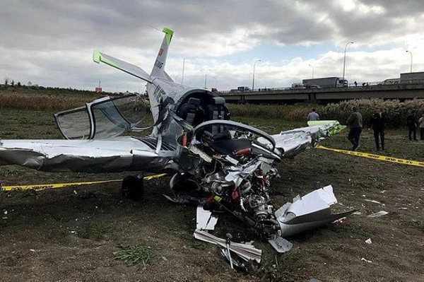 İstanbul'da düşen eğitim uçağının pilotu hayatını kaybetti - Resim: 0