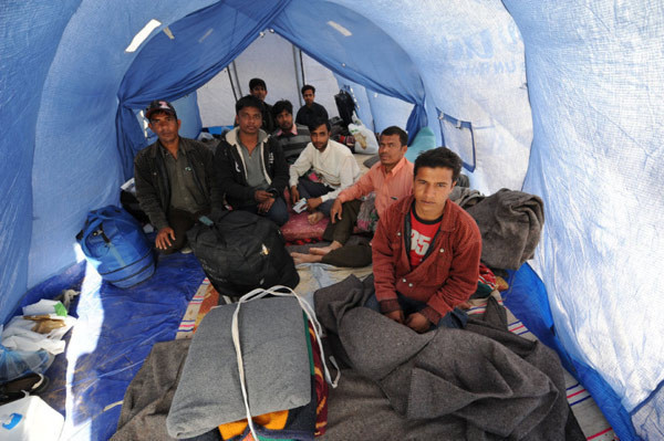 Libya'dan kaçışın dramatik görüntüleri  - Resim: 3