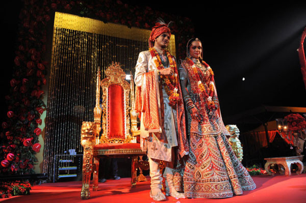 Antalya'da dillere destan düğün - Resim: 1
