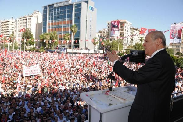 MHP'den Adana'da püskevitli miting - Resim: 3
