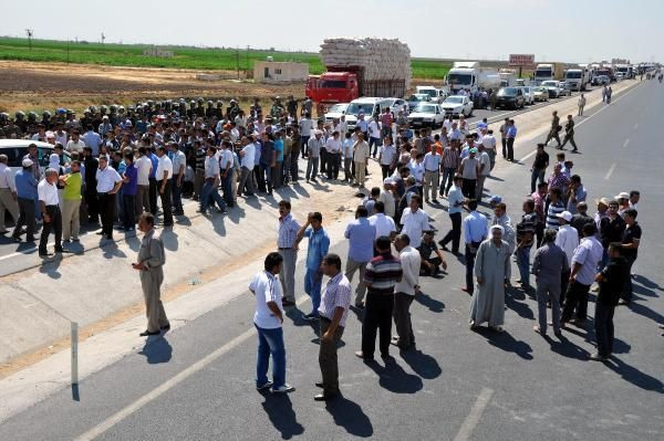 Yine yolu kapattılar - Resim: 1