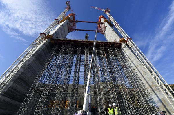 Yavuz Sultan Selim Köprüsü’nun yüzde 50′si tamamlandı - Resim: 1