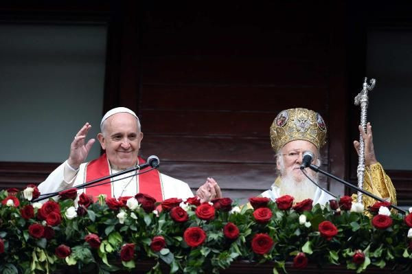 Papa Francis Patrikhane'yi ziyaret etti - Resim: 1