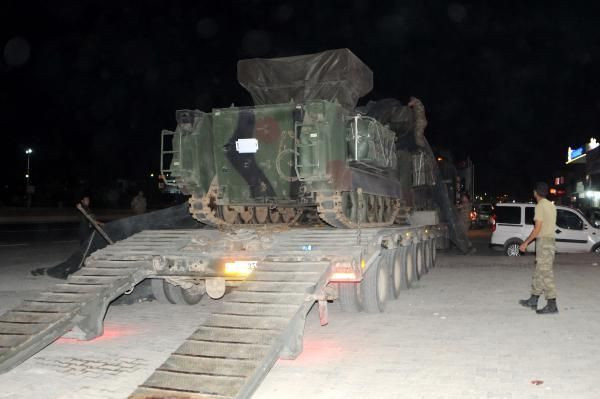 Suriye sınırına askeri sevkiyat! Hareketlilik göze çarptı - Resim: 3