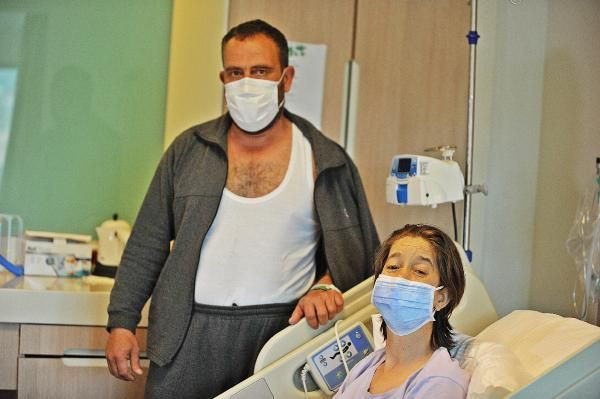 'Tatile gidiyoruz' diyerek hastaneye getirdiği eşine böbreğini verdi - Resim: 3
