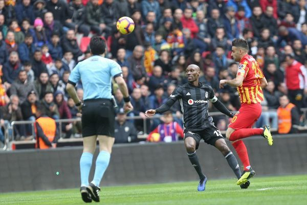 Kayserispor-Beşiktaş maçı özet ve golleri - Resim: 1