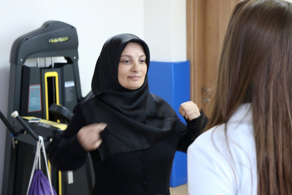 Kocaeli'de felçli kadın spor sayesinde hayata tutundu - Resim: 2