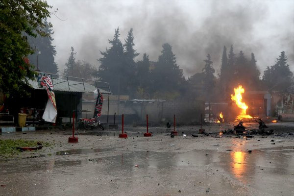 Resulayn'da bombalı saldırı: 1 ölü, 1 yaralı - Resim: 0