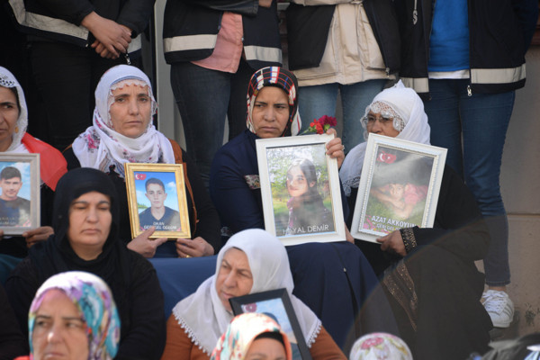 HDP önündeki eylemde 189'uncu gün - Resim: 1