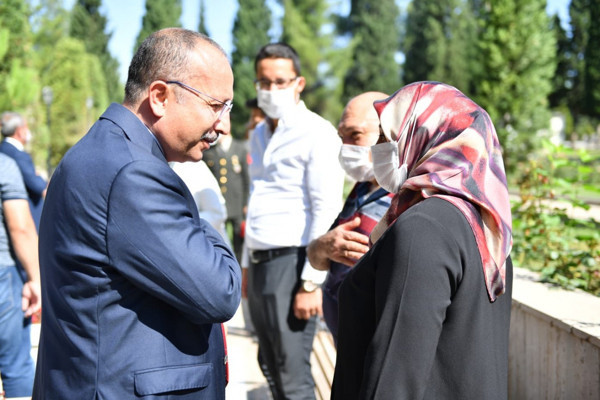 Denizli Valisi Ali Fuat Atik maskesiz denetimi çıktı yasağı çiğnedi - Resim: 0