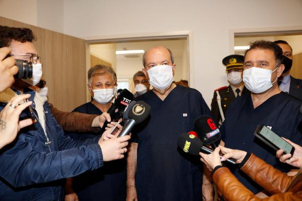 20 bin aşı gönderilmişti! İlk aşı KKTC Cumhurbaşkanı Ersin Tatar'a yapıldı - Resim: 0