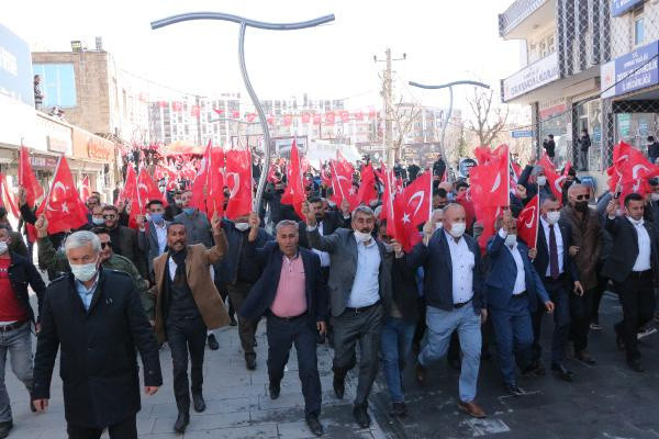 Şırnak'ta binlerce vatandaş PKK'ya karşı tek ses oldu: Herkes şahit olacaktır - Resim: 3