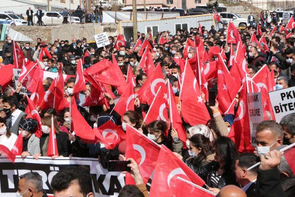 Şırnak'ta binlerce vatandaş PKK'ya karşı tek ses oldu: Herkes şahit olacaktır - Resim: 2