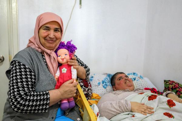 Antalya'da 7 yıldır yatağa bağımlı hale geldi! Tek bir isteği var - Resim: 0