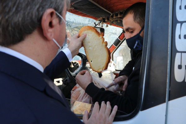 Aksaray'da vali denetimine takıldı yanıtı herkesi gülümsetti: Ağzınıza layık... - Resim: 0
