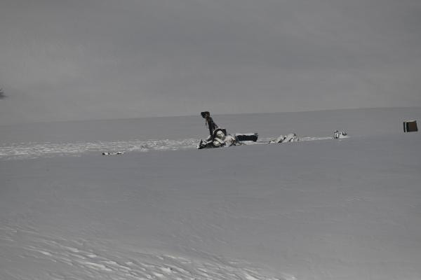 Bitlis'te, helikopterin kaza kırıma uğradığı bölgede inceleme! İşte enkazdan ilk görüntüler - Resim: 3
