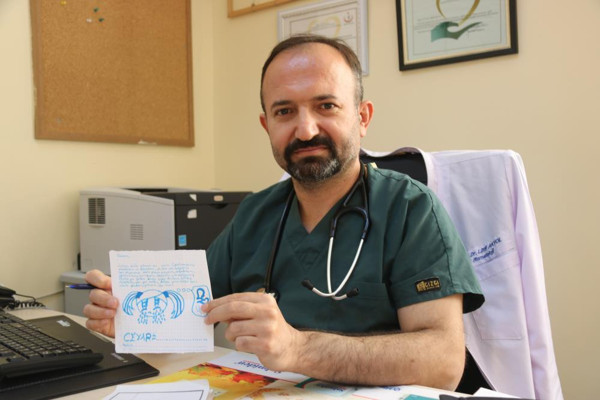 Diyarbakır'da doktora gelen mektup görenleri duygulandırdı: İzin verin - Resim: 2