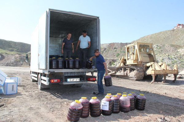 Çorum'da  piyasa değeri 10 milyon TL! Hepsi böyle imha edildi - Resim: 0