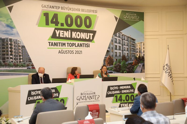 Büyükşehir, 14 bin konut projesi için kolları sıvadı - Resim: 1