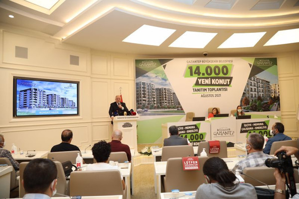 Büyükşehir, 14 bin konut projesi için kolları sıvadı - Resim: 2