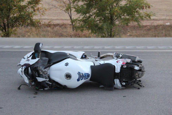 Karaman'da motor kontrolden çıkıp 200 metre sürüklendi! Olay yerinde can verdi - Resim: 0