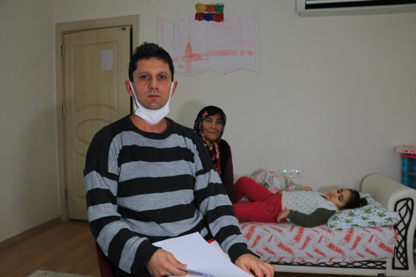 Adana'da 3 ay önce yürüyordu! Bir anda çenesi yamuldu ağzından köpük geldi: Yatağa bağımlı hale geldi - Resim: 0