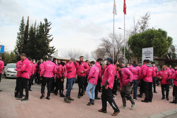 Yemek Sepeti Banabi motokuryeleri grevde! Aylık istenen paket sayısını açıkladılar - Resim: 0