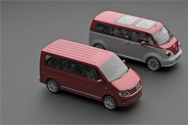 Efsane Volkwagen T1 geri döndü işte yeni tasarım - Resim: 2