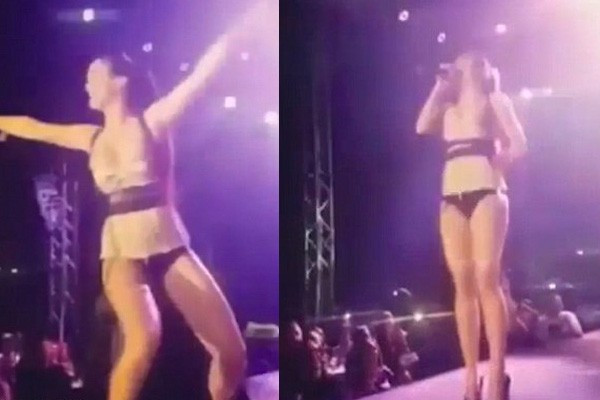 Elbisesi düştü göğüsleri açıldı farketmedi bile... - Resim: 2