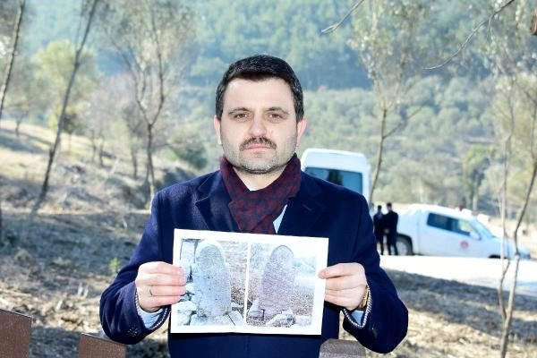 Çanakkale'de 102 yıl sonra bulundu mezar taşındaki yazı - Resim: 4