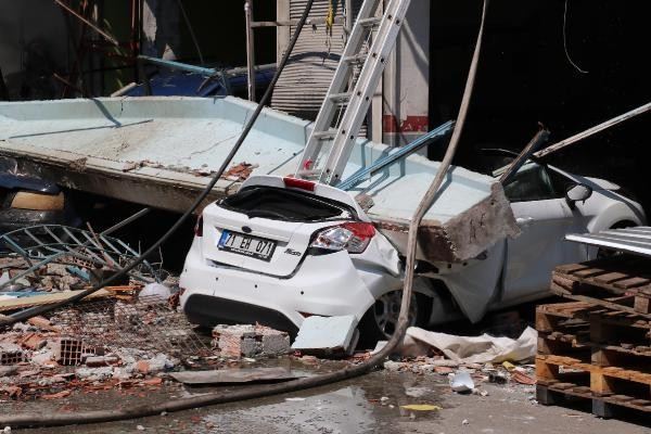 Samsun sanayi sitesi patlama olay yerinden ilk görüntüler - Resim: 4