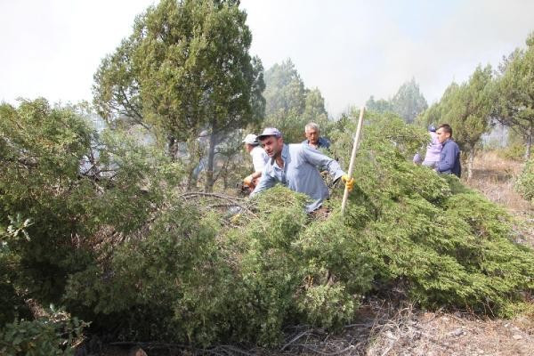 Kütahya'da orman yangını felaket havadan böyle görüntülendi - Resim: 3