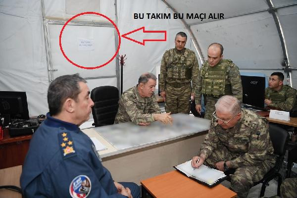 Harekat Merkezi'nde dikkat çeken yazı! - Resim: 1