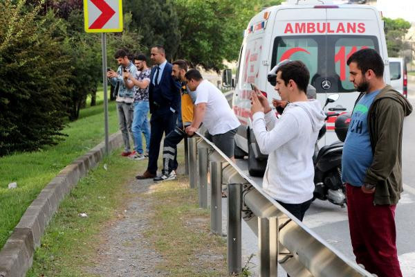 'Ceset merakı' trafiği kilitledi! Yer İstanbul olay intihar... - Resim: 2