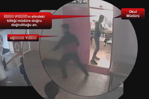 Okulda dehşetin görüntüleri ortaya çıktı! Müdürü böyle katletmişler... - Resim: 2