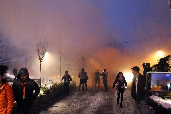 Bolu'da Galatasaray'a coşkulu karşılama - Resim: 4