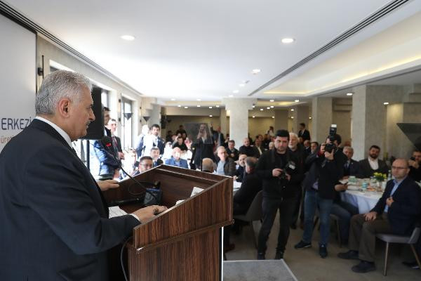 Binali Yıldırım İMES'te sanayicilerle bir araya geldi - Resim: 2