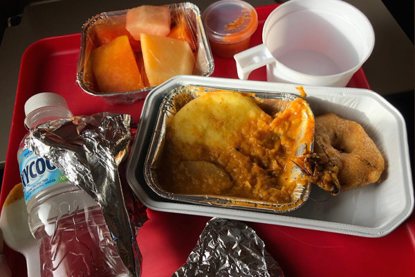 Uçak yemeğinde mide bulandıran olay  - Resim: 3