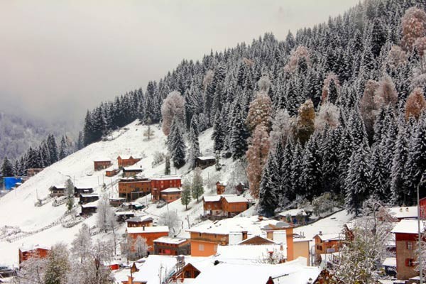 Türkiye güne kar görüntüleriyle uyandı! - Resim: 1